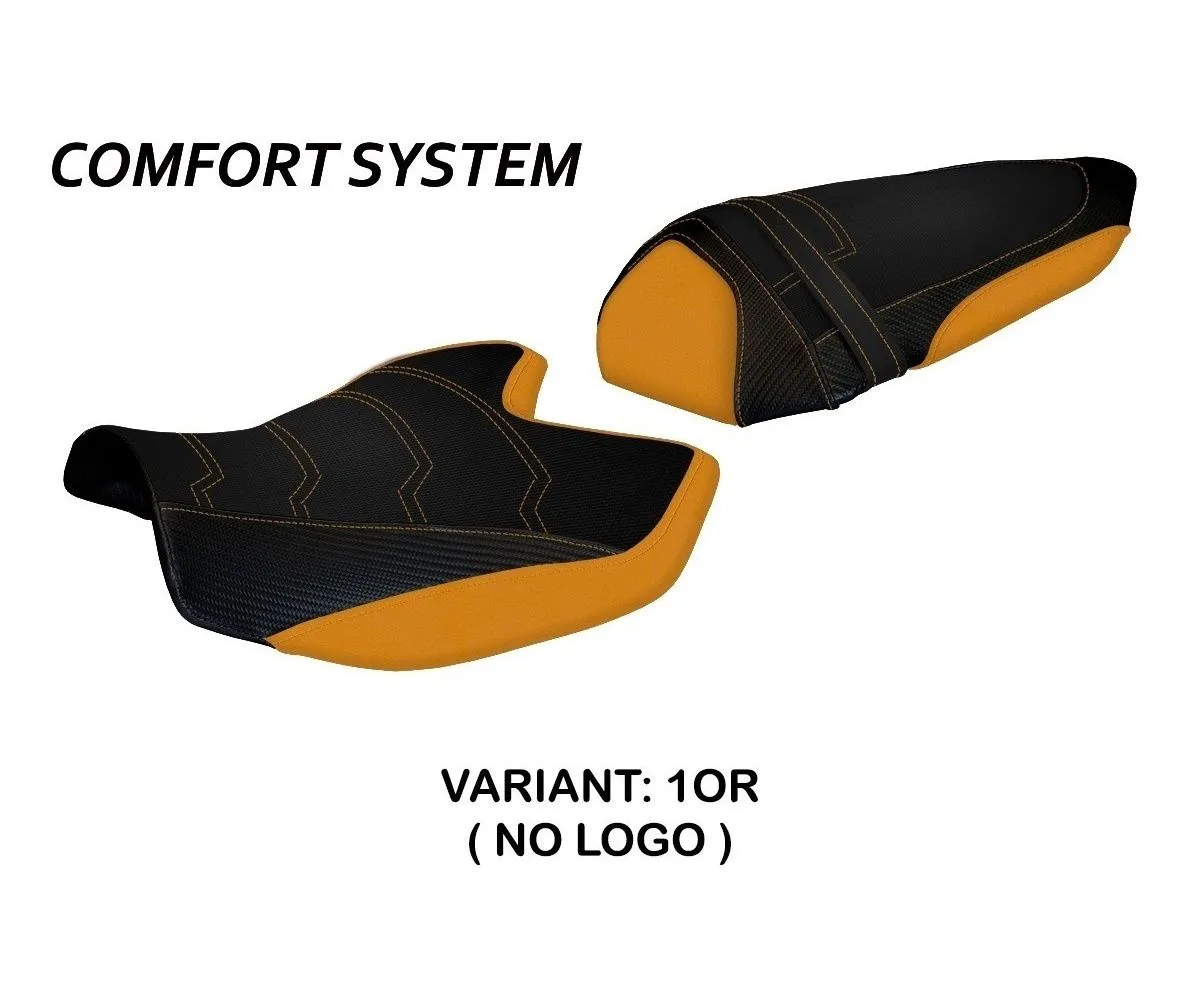 Rivestimento Sella Amatrice 2 Comfort System Arancio (or) T.i. Per Kawasaki Z 750 2007 > 2012-KWZ747A2C-1OR-2-278686