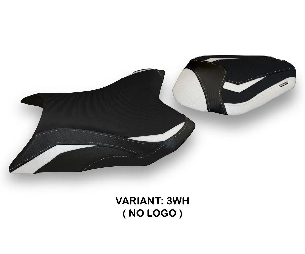 Rivestimento Sella Mumbai 1 Bianco (wh) T.i. Per Kawasaki Z 800 2013 > 2016-KWZ8M1-3WH-2-278696