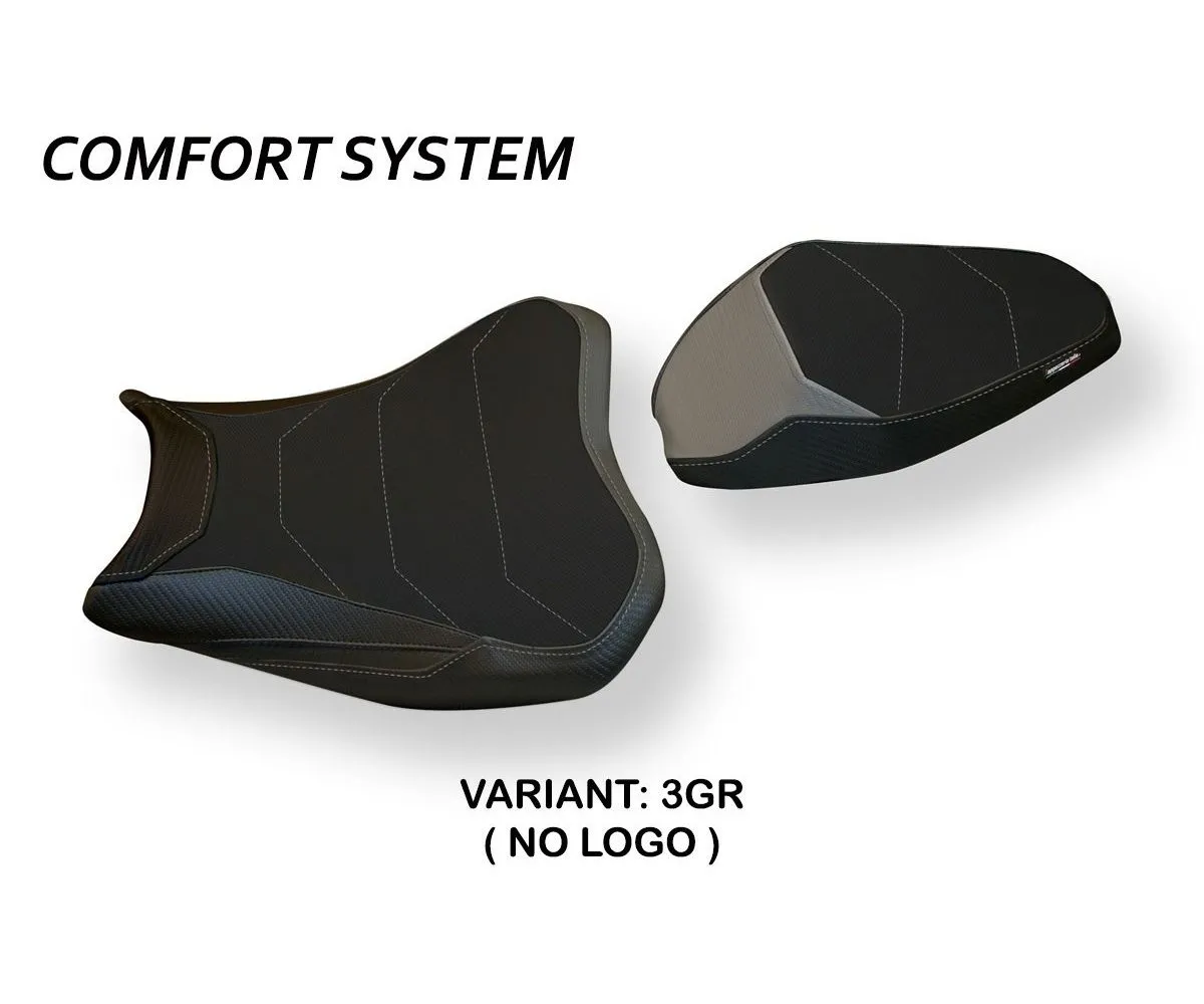 Rivestimento Sella Bran 3 Comfort System Grigio (gr) T.i. Per Kawasaki Z 900 2017 > 2024-KWZ9B3C-3GR-4-278744