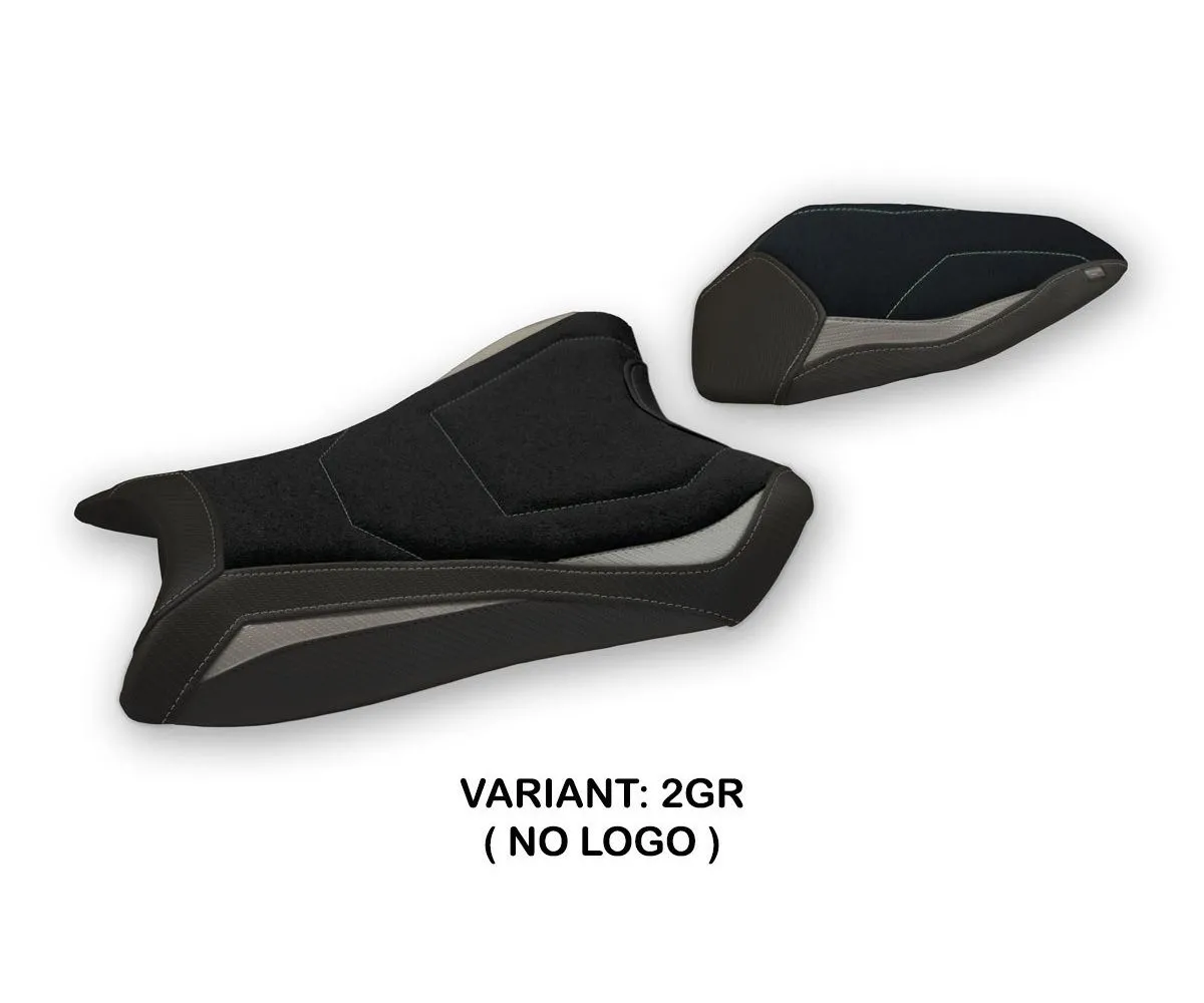 Rivestimento Sella Monroy Ultragrip Grigio (gr) T.i. Per Kawasaki Ninja Zx 10 R 2016 > 2020-KWZX1R6M-2GR-2-278268