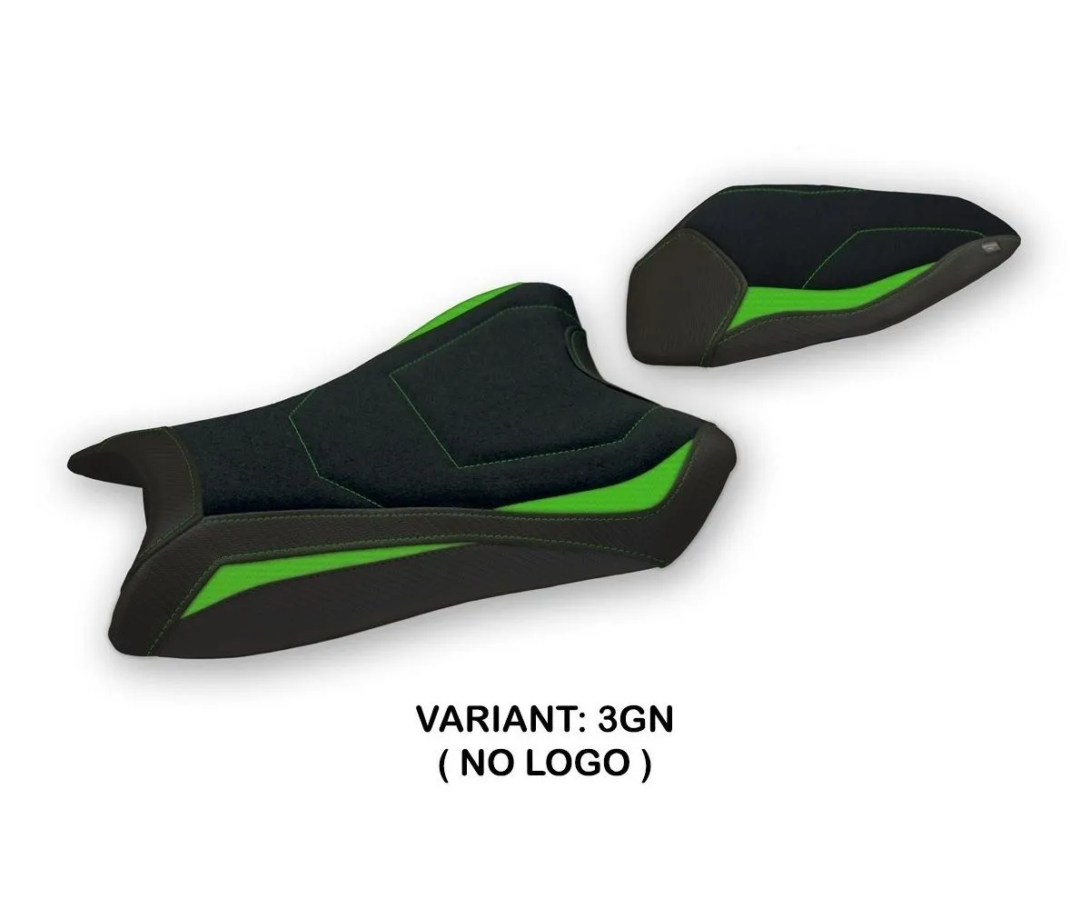 Rivestimento Sella Monroy Ultragrip Verde (gn) T.i. Per Kawasaki Ninja Zx 10 R 2016 > 2020-KWZX1R6M-3GN-2-278270