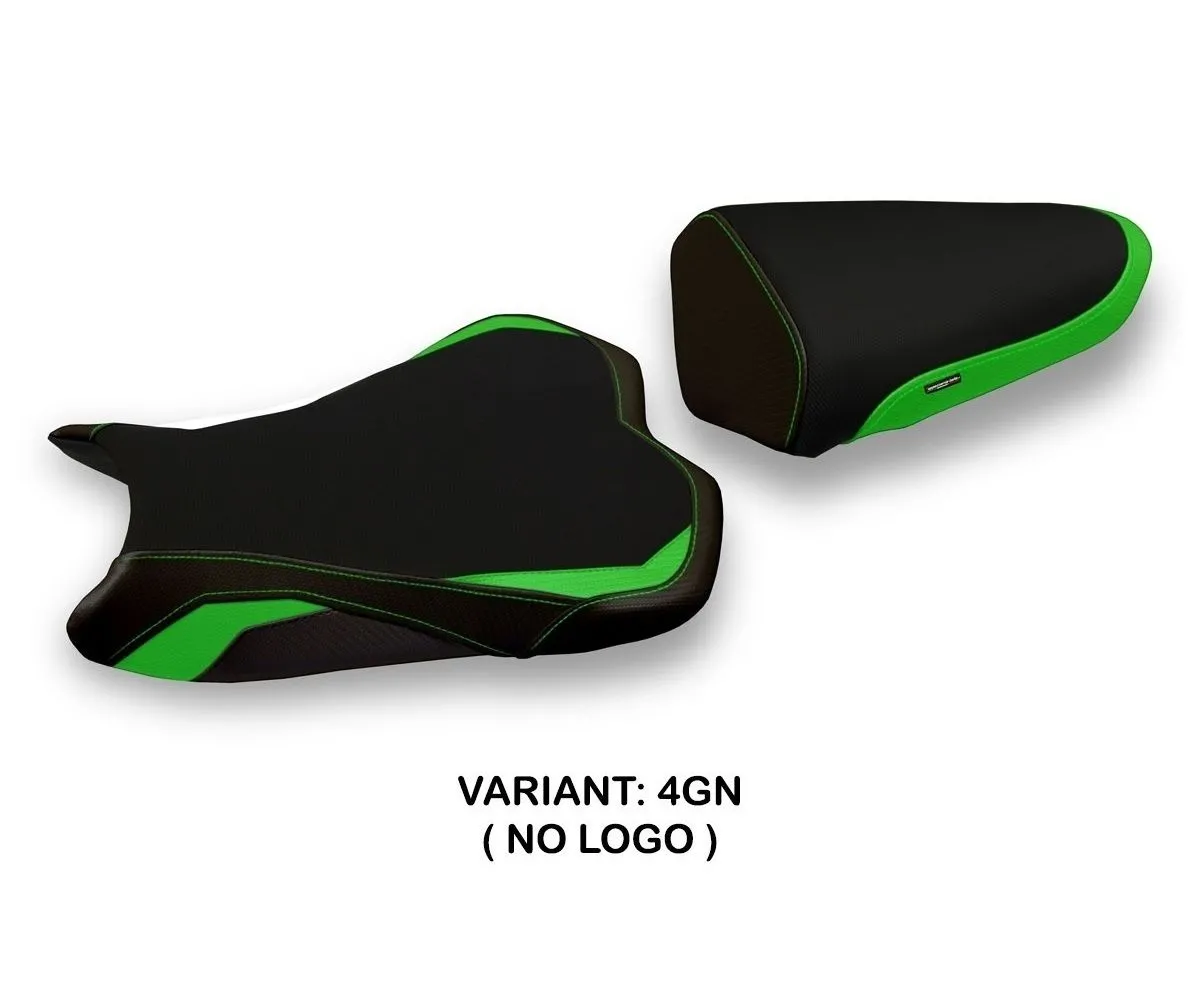 Rivestimento Sella Ganda 1 Verde (gn) T.i. Per Kawasaki Ninja Zx 6 R 2013 > 2018-KWZX6G1-4GN-4-278320