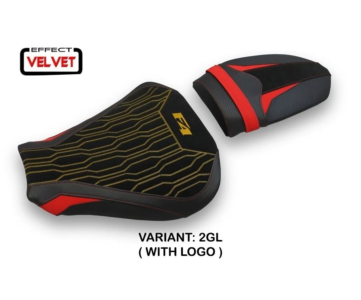 Rivestimento Sella Lendorf Velvet Oro (gl) T.i. Per Mv Agusta F4 2010 > 2020-MVF4L-2GL-1-279583