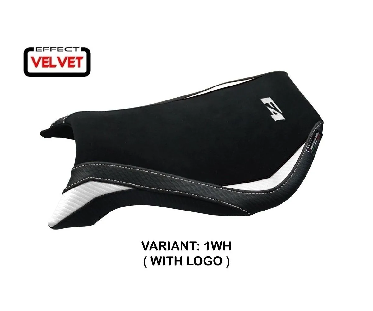 Rivestimento Sella Natori Velvet Bianco (wh) T.i. Per Mv Agusta F4 1999 > 2009-MVF99NV-1WH-1-279594