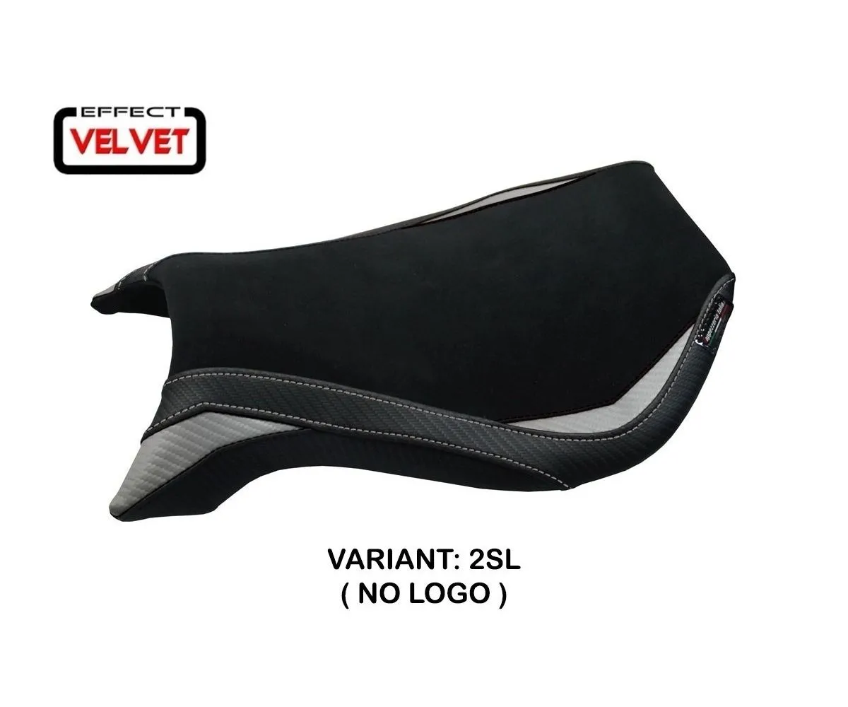 Rivestimento Sella Natori Velvet Argento (sl) T.i. Per Mv Agusta F4 1999 > 2009-MVF99NV-2SL-2-279595