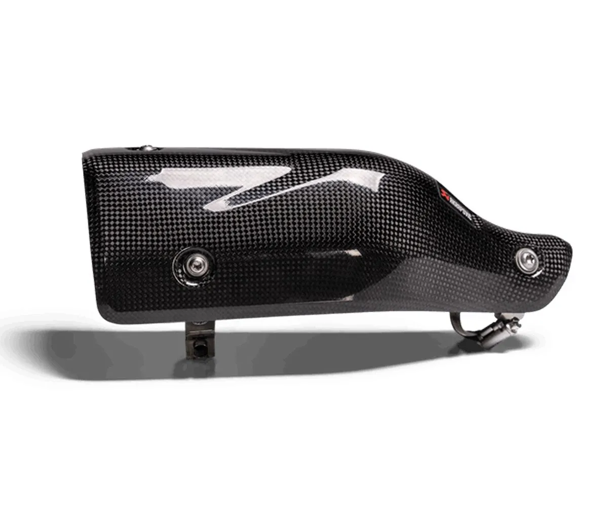 Paracalore P-hsh3so1 In Carbonio Realizzato A Mano Akrapovic Per Honda Forza 350 2021 > 2022-P-HSH3SO1-274434