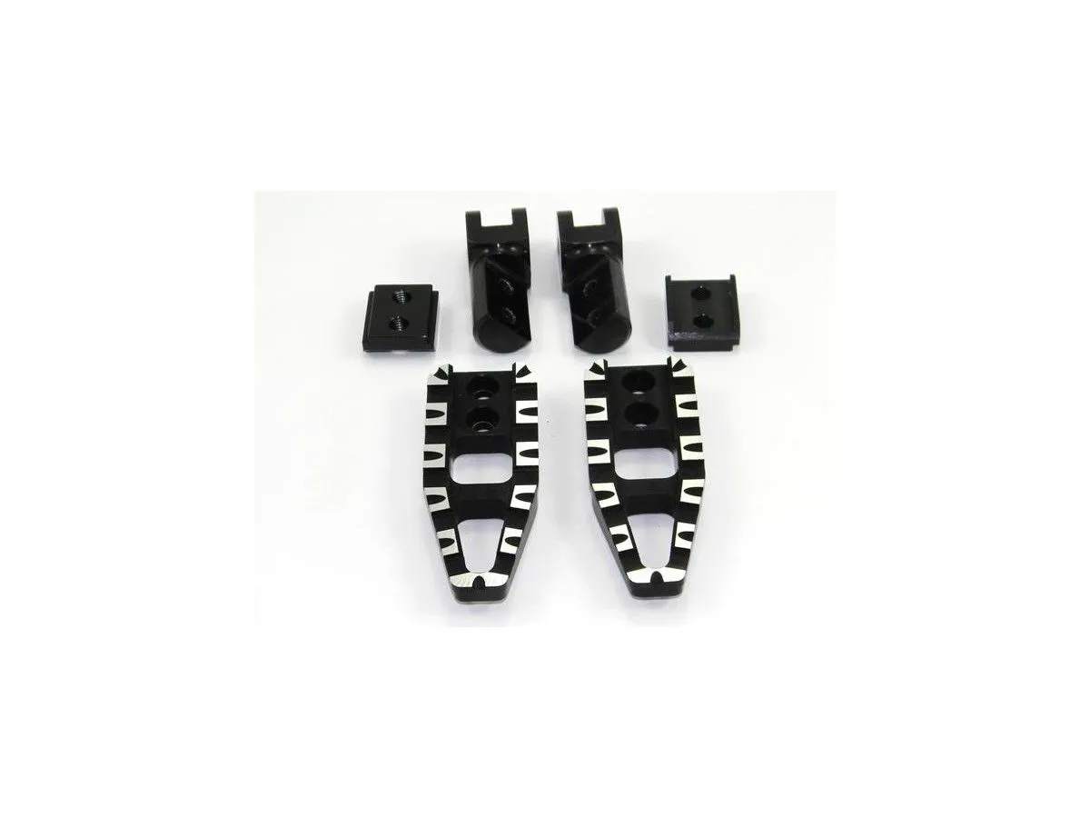 Pedali Passeggero Regolabili Ducabike Dbk Ppdvp05d Nero Per Ducati Multistrada V4 1158 2021 > 2024-PPDVP05D-283377