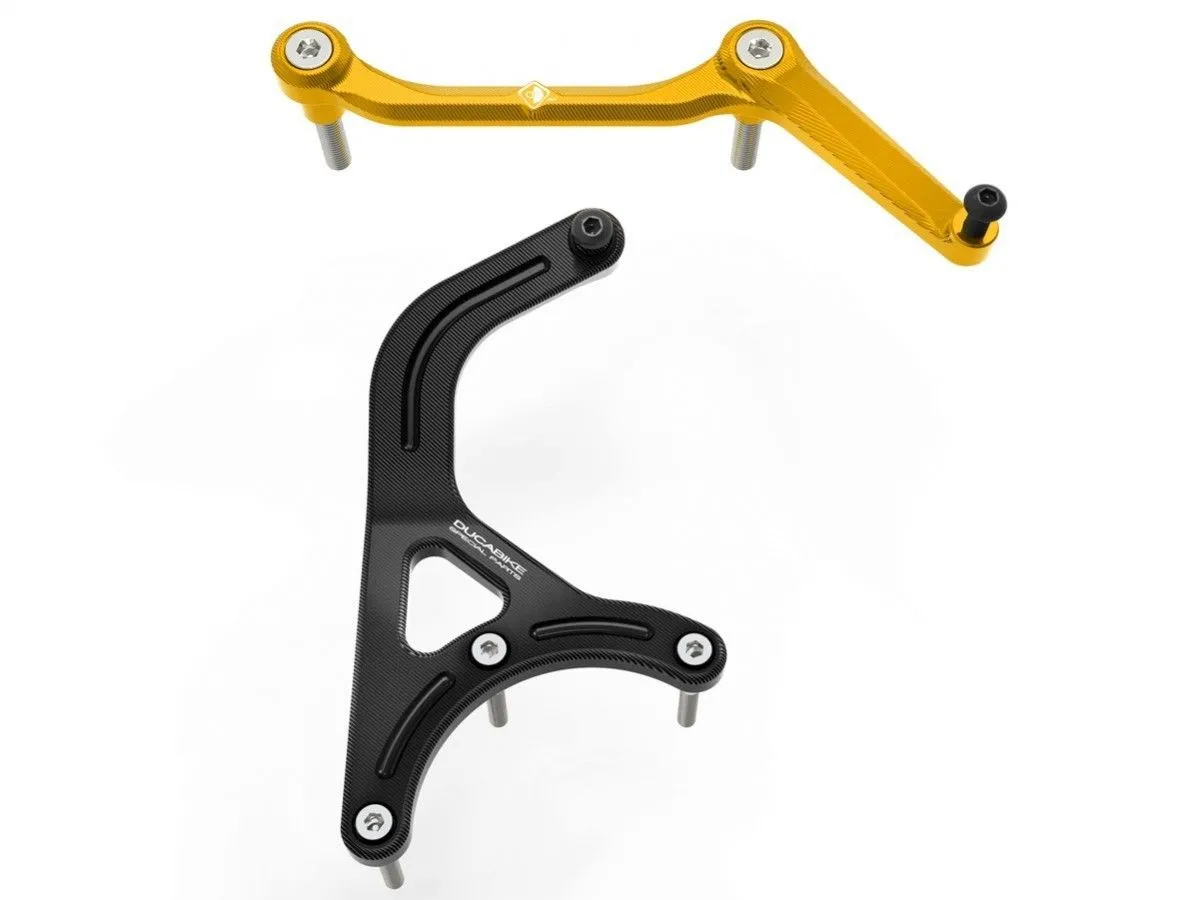 Supporto Ammortizzatore Di Sterzo Ducabike Dbk Sas16b Nero-oro Per Ducati Multistrada V4/s 2021 > 2024-SAS16B-283729
