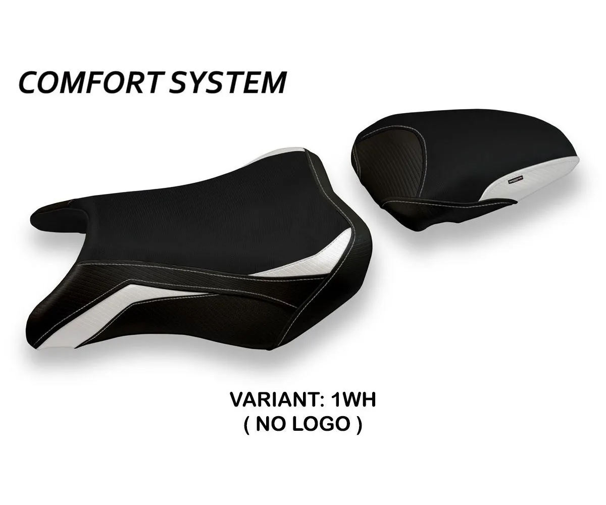 Rivestimento Sella Hokota 1 Comfort System Bianco (wh) T.i. Per Suzuki Gsx S 750 2017 > 2021-SG7SH1-1WH-2-280199