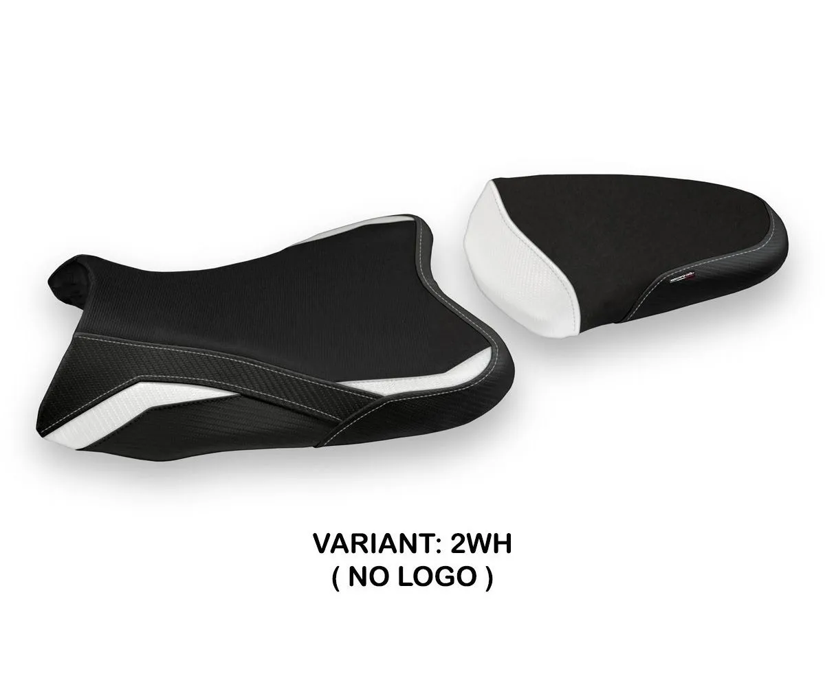 Rivestimento Sella Nikiti Bianco (wh) T.i. Per Suzuki Gsx R 750 2006 > 2007-SGSXR06N-2WH-2-279985