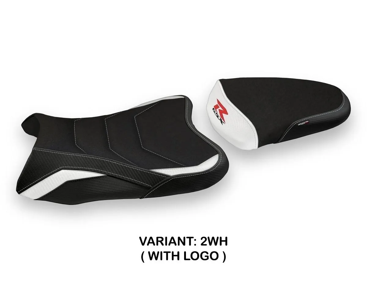 Rivestimento Sella Zeliv Ultragrip Bianco (wh) T.i. Per Suzuki Gsx R 600 2008 > 2010-SGSXR18Z-2WH-1-279906