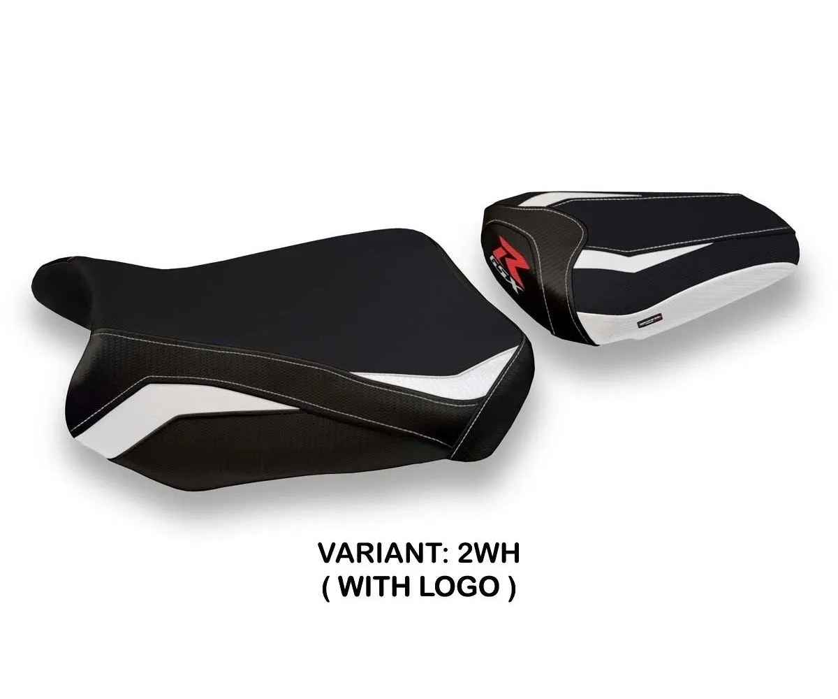 Rivestimento Sella Manila 2 Bianco (wh) T.i. Per Suzuki Gsx R 750 2011 > 2020-SGSXRM2-2WH-1-280058