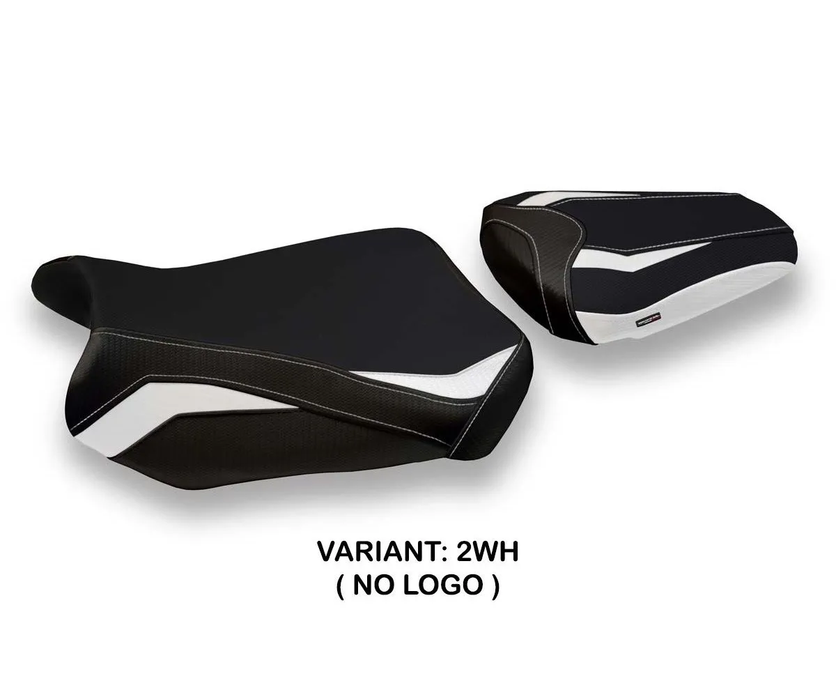 Rivestimento Sella Manila 2 Bianco (wh) T.i. Per Suzuki Gsx R 600 2011 > 2020-SGSXRM2-2WH-2-279931