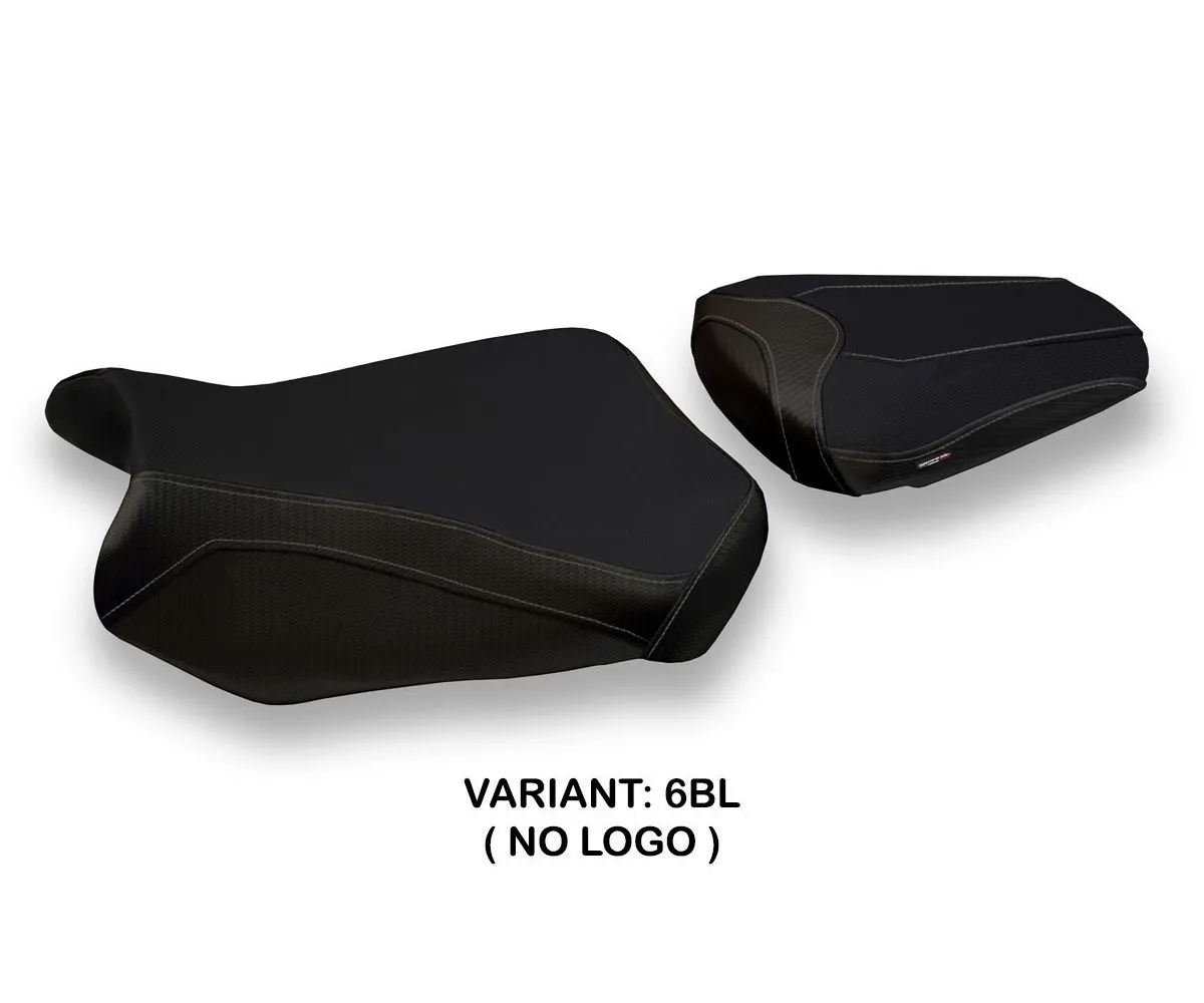 Rivestimento Sella Manila 2 Nero (bl) T.i. Per Suzuki Gsx R 600 2011 > 2020-SGSXRM2-6BL-2-279939