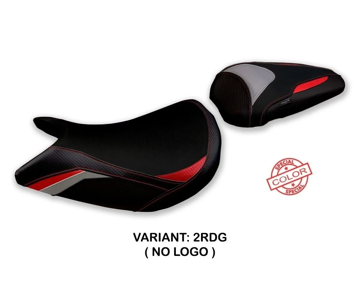 Rivestimento Sella Ward Special Color Rosso - Grigio (rdg) T.i. Per Suzuki Gsx S 1000 2015 > 2020-SGXS15WS-2RDG-2-280141
