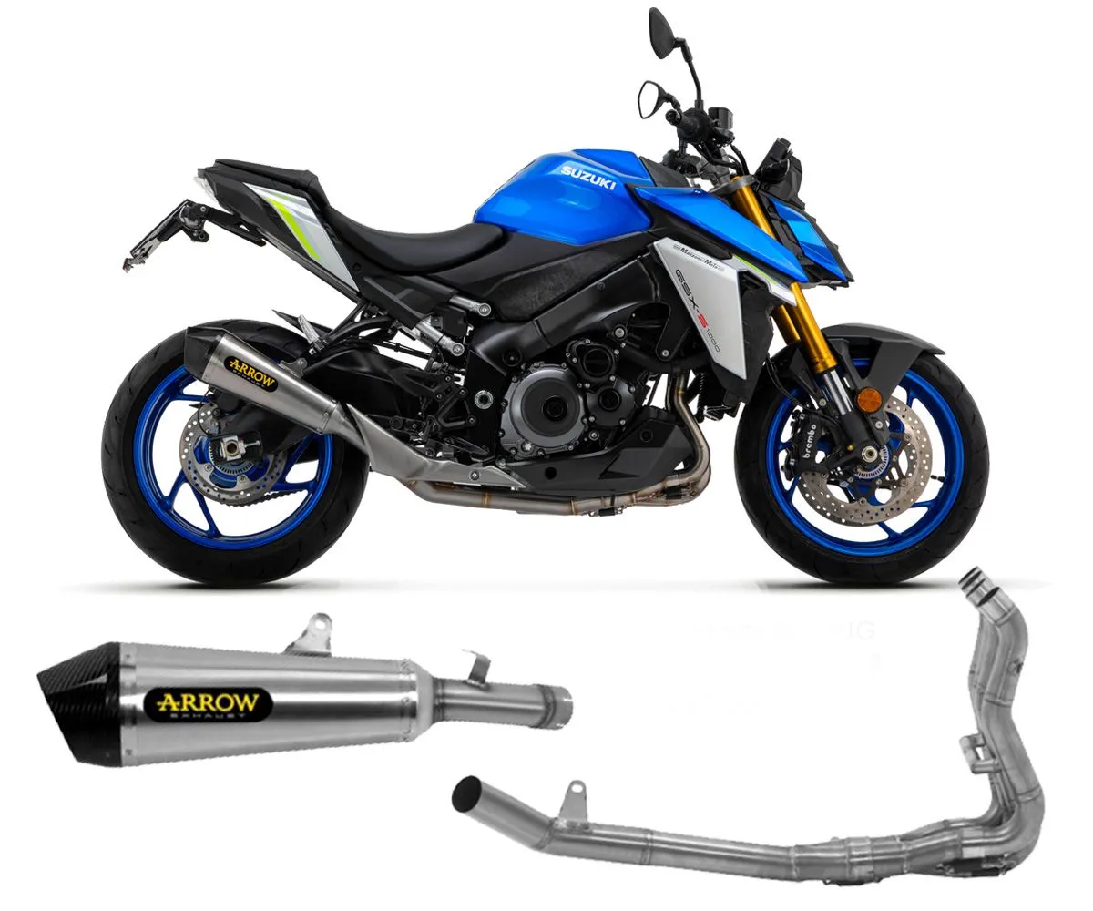 Scarico Completo Arrow X-kone Nichrom Suzuki Gsx-s 1000 2021 > 2022-71938XKI--71766MI-287605