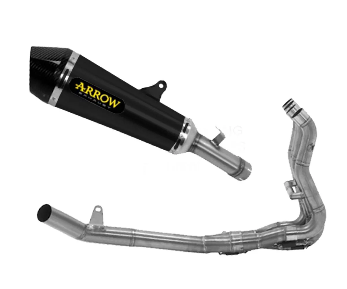 Scarico Completo Arrow X-kone Nichrom Nero Suzuki Gsx-s 1000 2021 > 2022-71938XKN--71766MI-287606