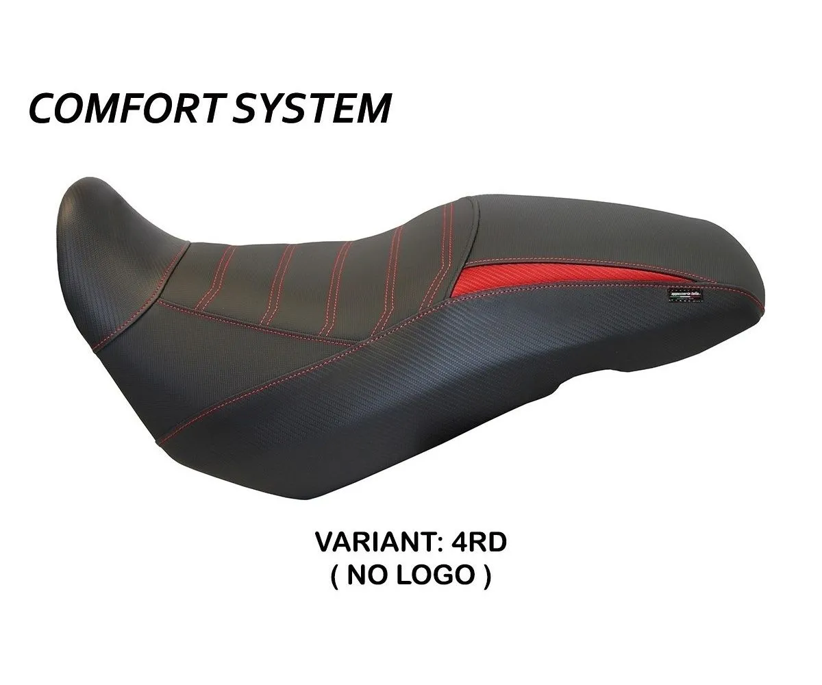 Rivestimento Sella Georgia Comfort System Rosso (rd) T.i. Per Suzuki V-strom 650 2017 > 2022-SV65G-4RD-4-280299