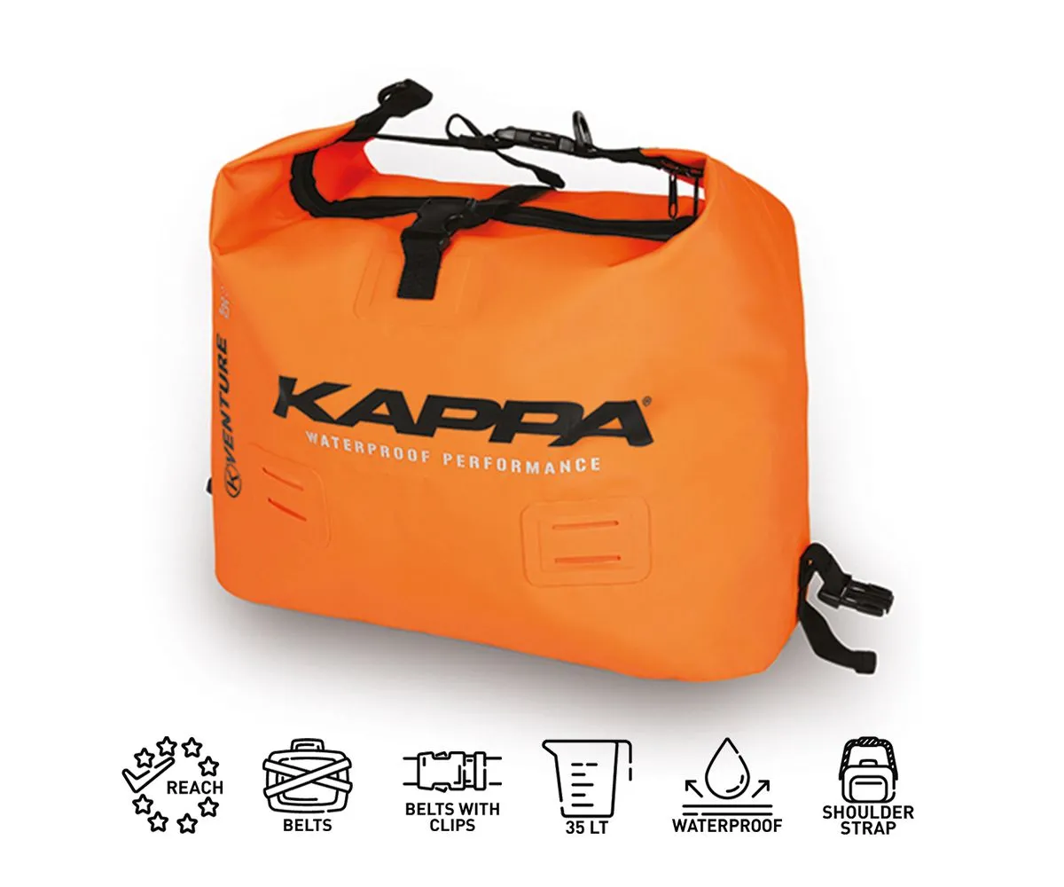 Borsa Interna/esterna Per Valigie Kve37 K-venture 35 Litri Tk768 Kappa-TK768-287416