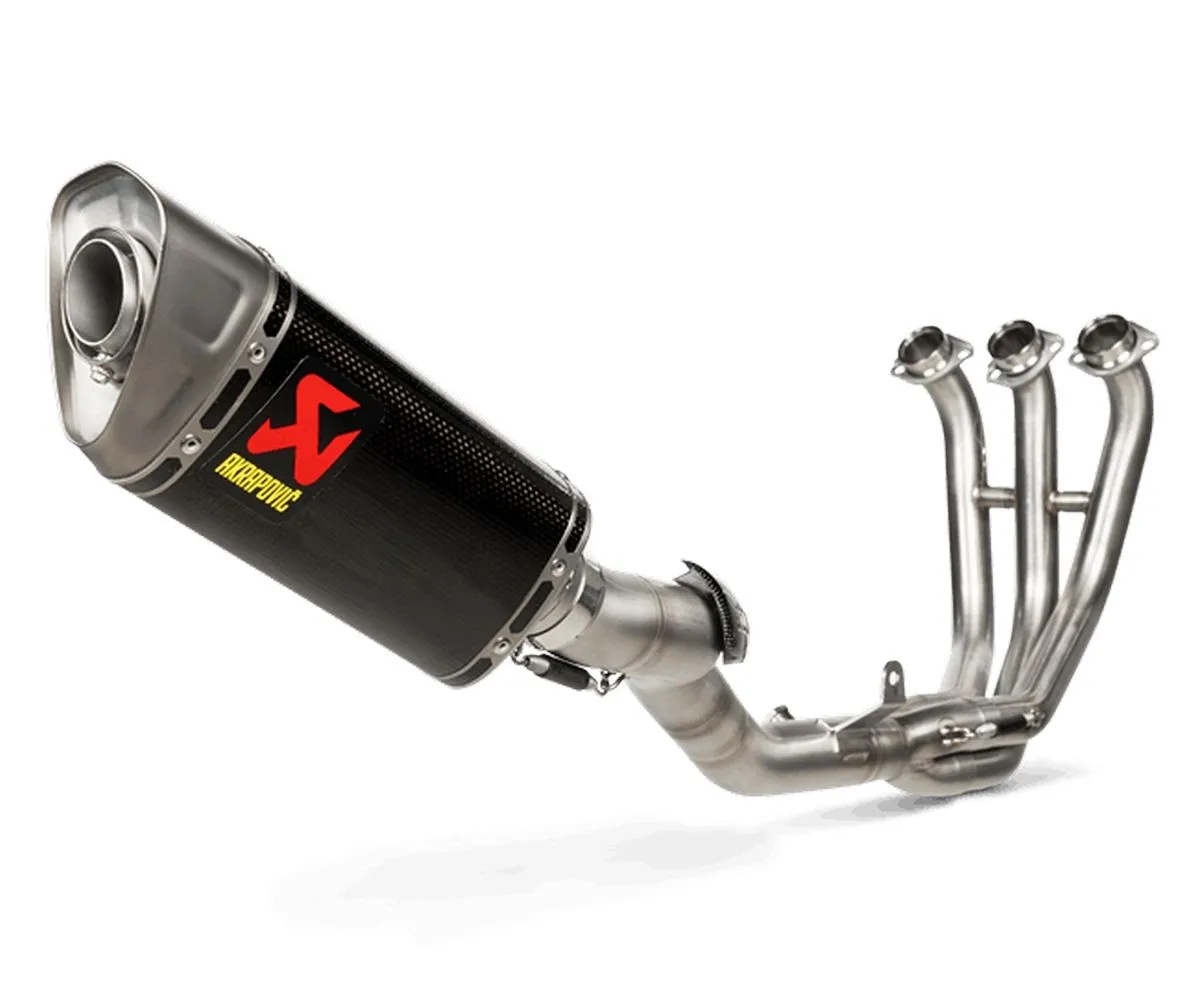 Impianto Di Scarico Completo In Carbonio/inox Akrapovic Per Yamaha Tracer 9 - Gt 2021 > 2023-S-Y9R14-APC-281670
