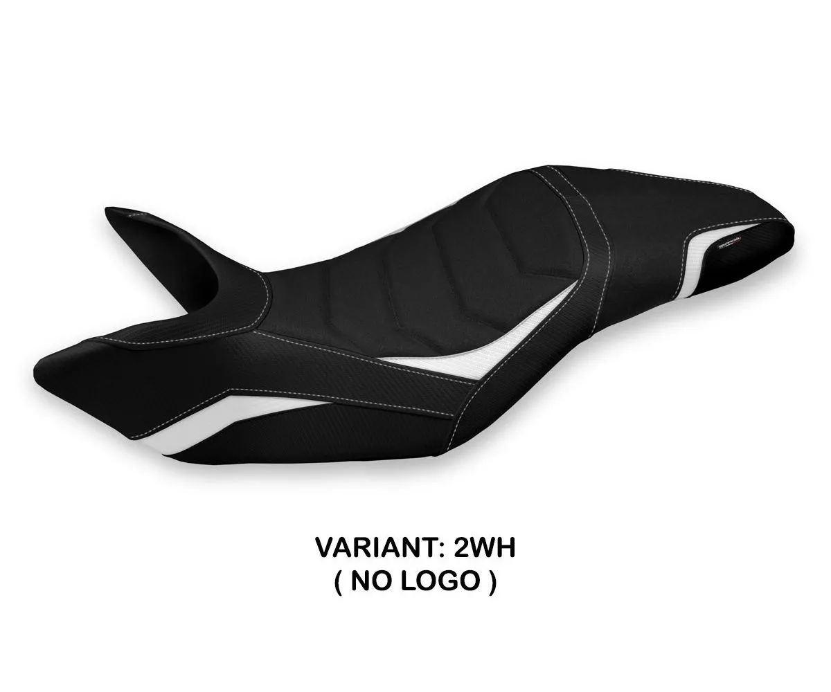 Rivestimento Sella Nisko 1 Ultragrip Bianco (wh) T.i. Per Triumph Speed Triple 2011 > 2015-TSPT15N1-2WH-2-280351