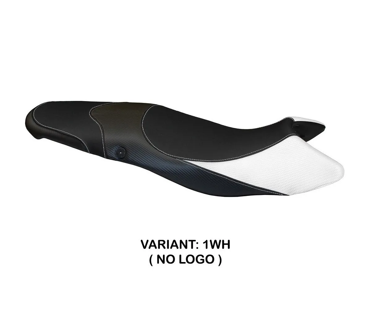 Rivestimento Sella Morris 1 Bianco (wh) T.i. Per Triumph Street Triple 2007 > 2012-TSTM1-1WH-2-280413