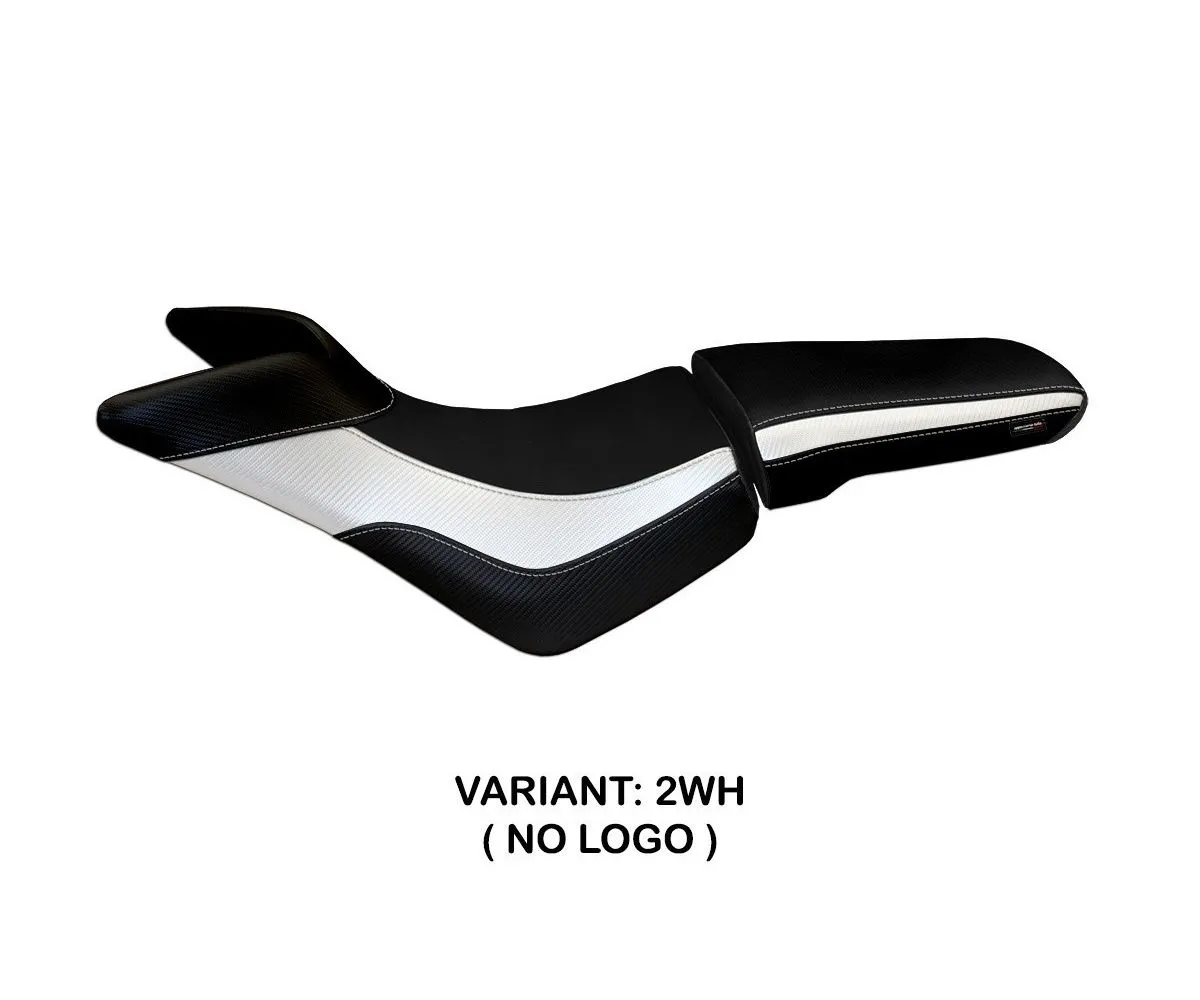 Rivestimento Sella Padova Bianco (wh) T.i. Per Triumph Tiger 800 / Xc 2010 > 2020-TT8XCP-2WH-3-280577