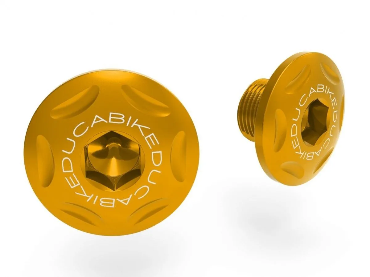 Kit Tappi Telaio Centrale (forcellone) Ducabike Dbk Ttf07b Oro Per Ducati Multistrada V4/s 2021 > 2024-TTF07B-283681