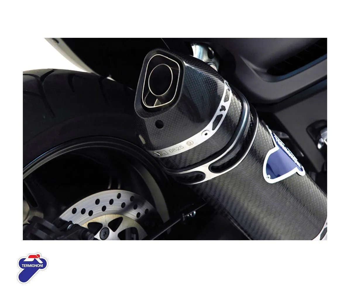 Impianto Scarico Completo Termignoni Yamaha T-max 530 Carbon Racing 2012 > 2016-Y099094CV-255925