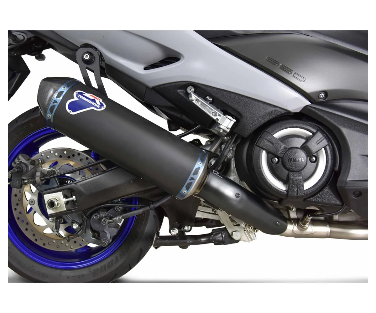 Impianto Di Scarico Completo Termignoni Titanio Black Yamaha T-max 560/530 2020-Y12609400BNC-287892