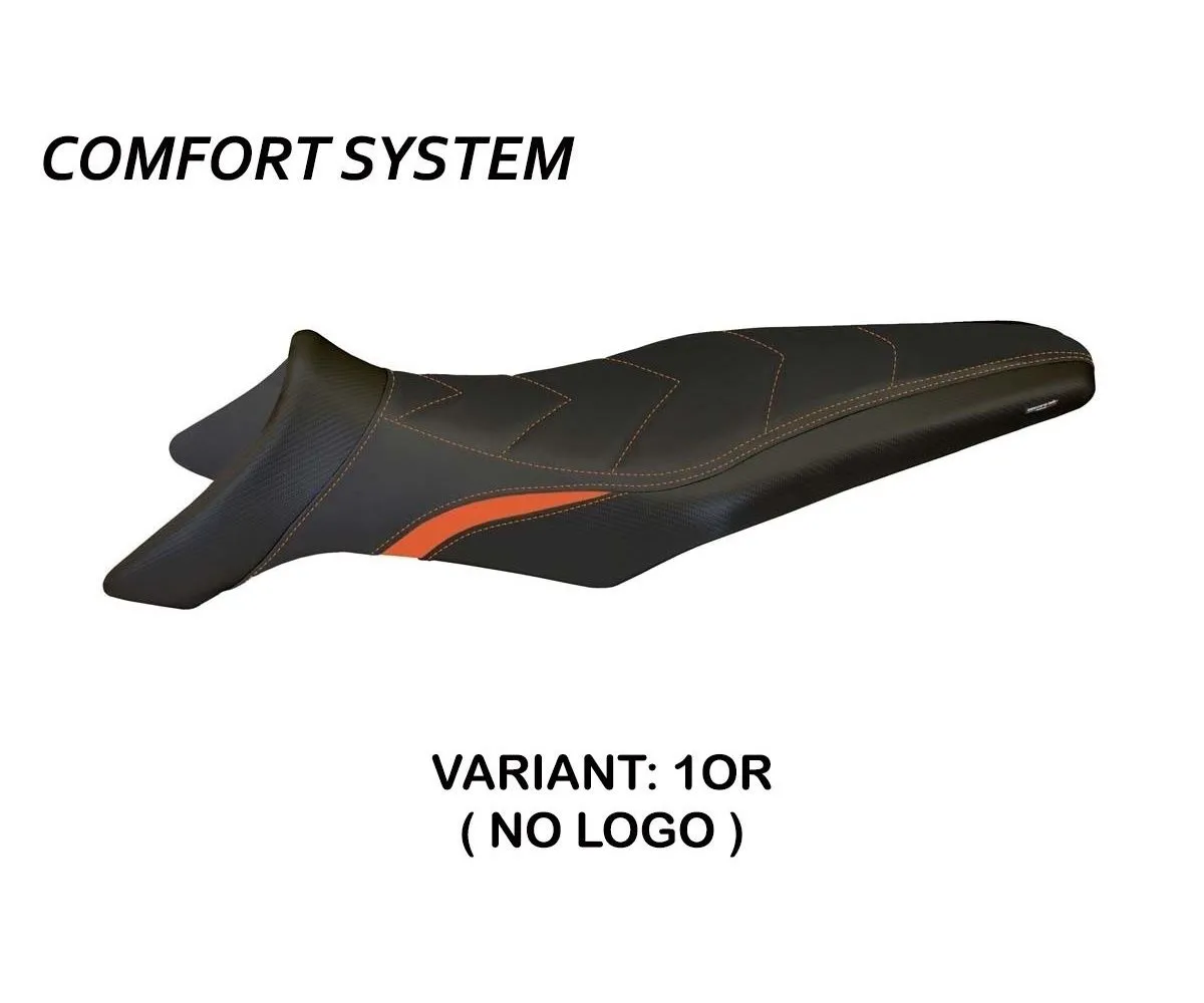 Rivestimento Sella Gallipoli 4 Comfort System Arancio (or) T.i. Per Yamaha Mt-09 2013 > 2025-YMT9G4C-1OR-2-280746