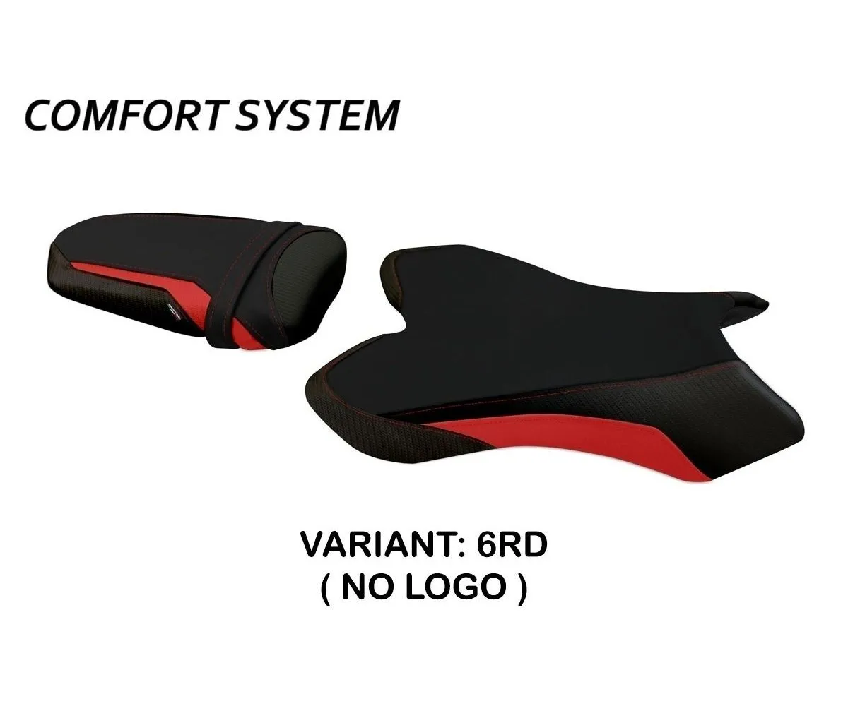Rivestimento Sella Biel Comfort System Rosso (rd) T.i. Per Yamaha R1 2004 > 2006-YR146B1-6RD-4-280926