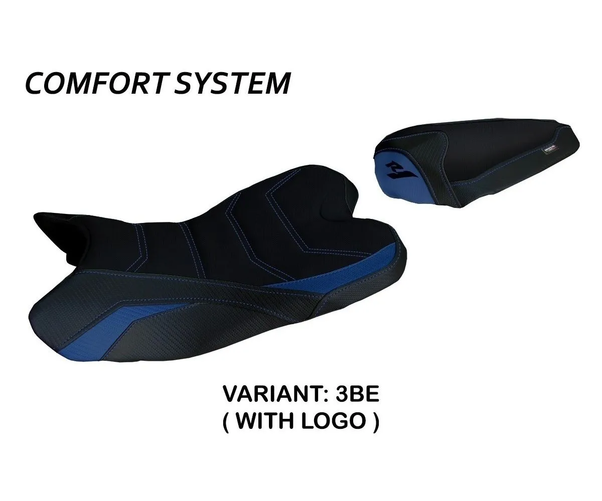 Rivestimento Sella Araxa Comfort System Blu (be) T.i. Per Yamaha R1 2009 > 2014-YR1914A-3BE-1-281005