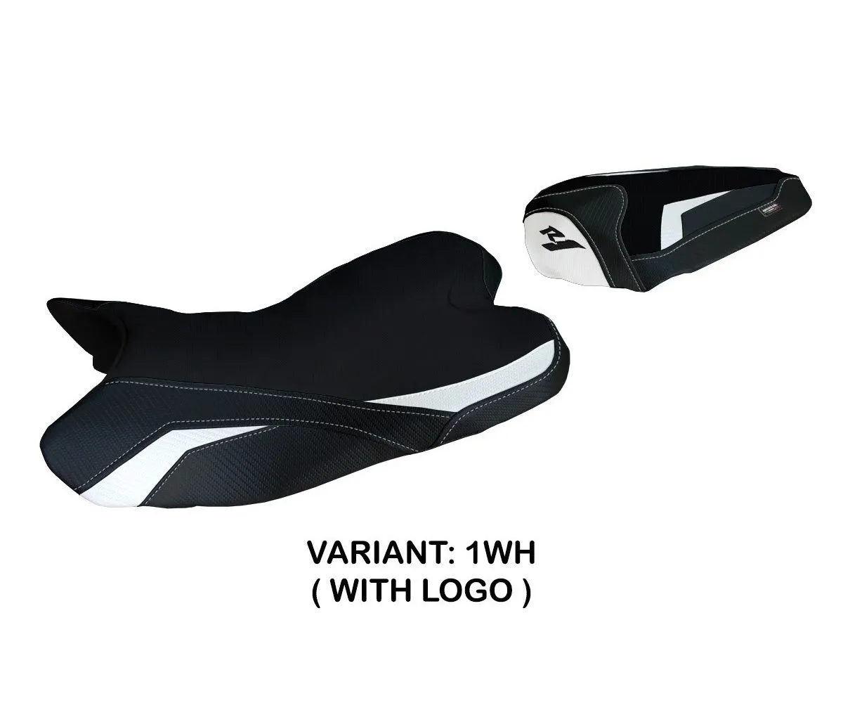 Rivestimento Sella Kayapo Bianco (wh) T.i. Per Yamaha R1 2009 > 2014-YR1914K-1WH-1-280985
