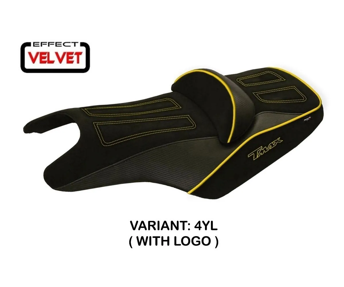 Rivestimento Sella Aloi 1 Velvet Giallo (yl) T.i. Per Yamaha T-max 500 2008 > 2016-YT586A1-4YL-2-281232