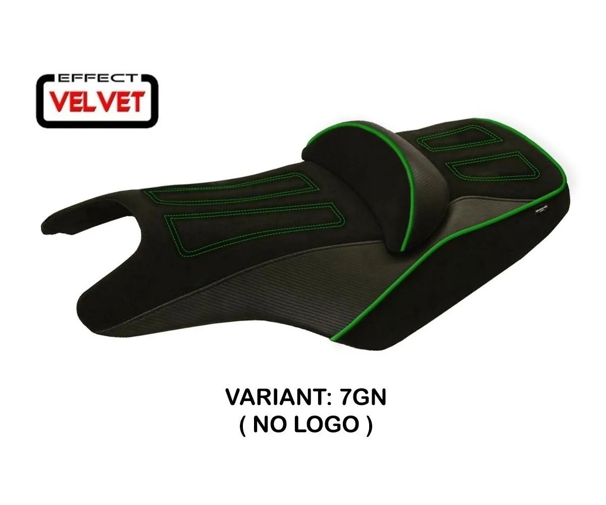 Rivestimento Sella Aloi 1 Velvet Verde (gn) T.i. Per Yamaha T-max 530 2008 > 2016-YT586A1-7GN-3-281277