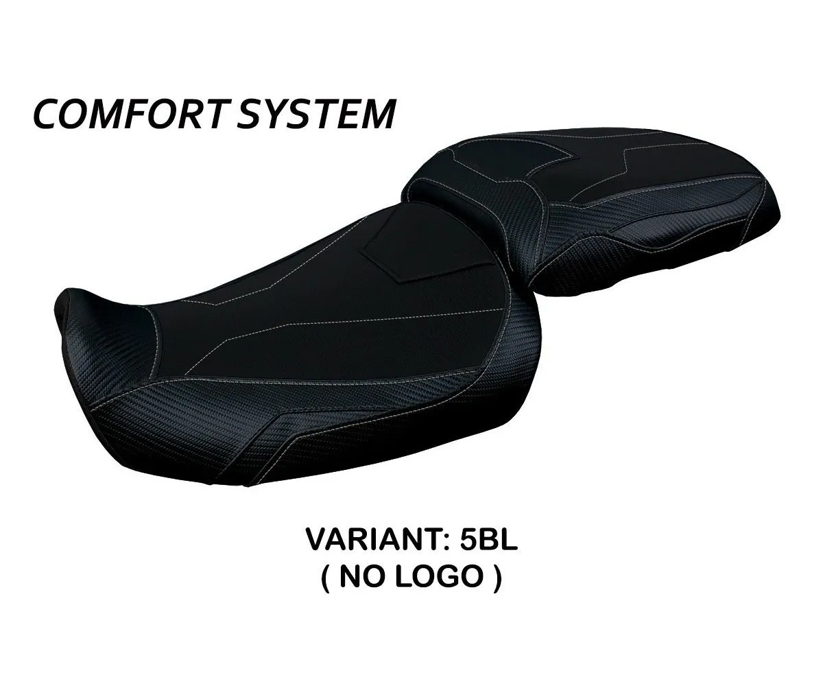 Rivestimento Sella Gadir Comfort System Nero (bl) T.i. Per Yamaha Tracer 9 2021 > 2022-YT9GTGC-5BL-2-281416
