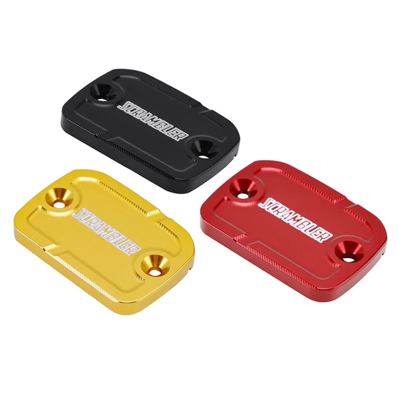 Bouchon de réservoir de liquide de frein avant CNC pour Ducati DesertX Scrambler 800 1100 2015+