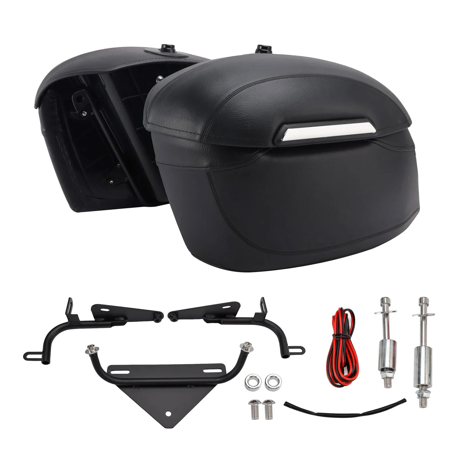 Support de sacoche noir pour Sportster 883 1200 X48 (2004-2025)
