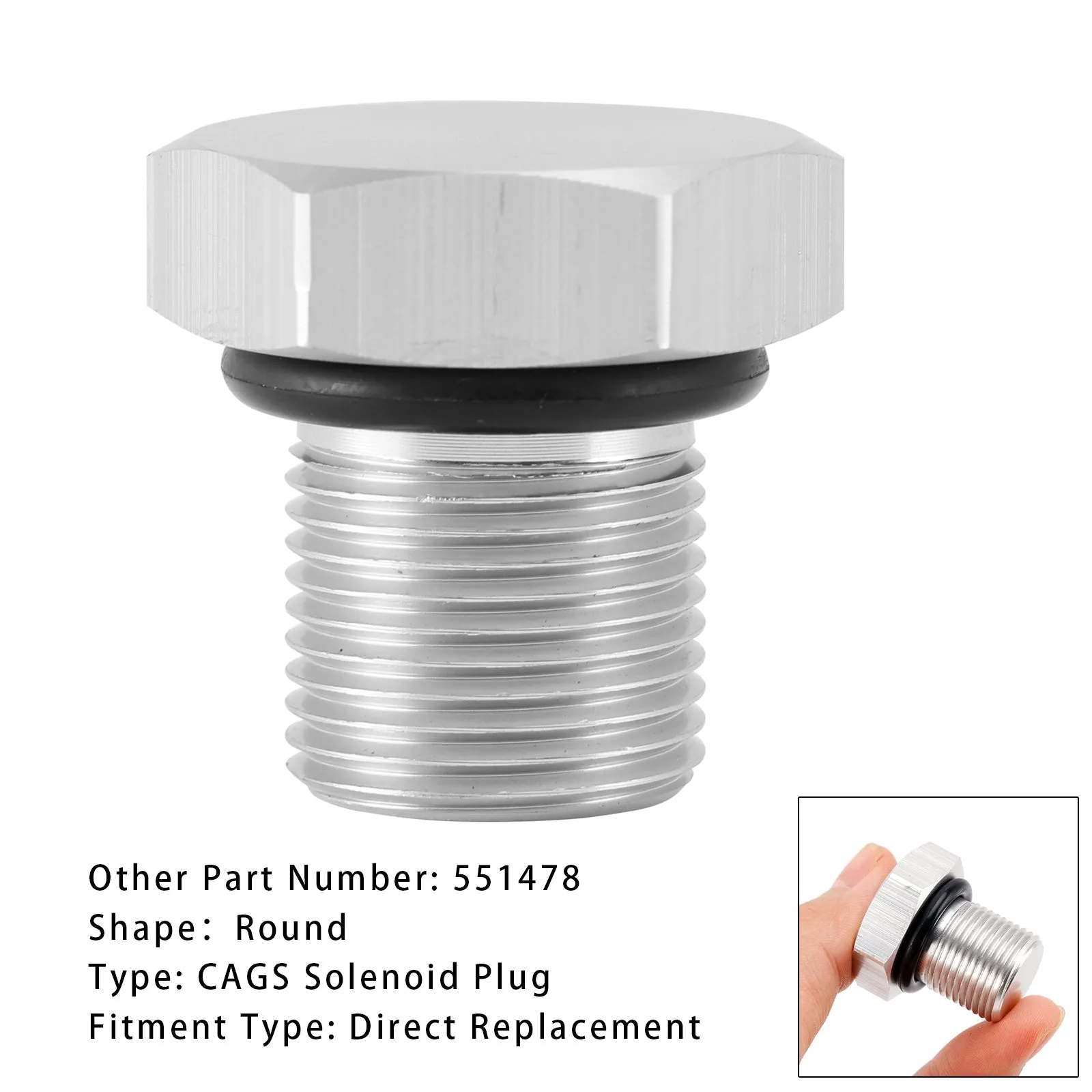 Bouchon solénoïde 551478 pour boîte de vitesses T56 LS1 LS