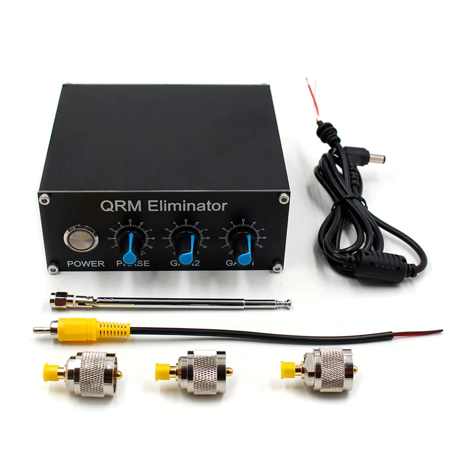 Éliminateur QRM X-Phase HF Bandes Coque métallique de deuxième génération (1-30 MHz)