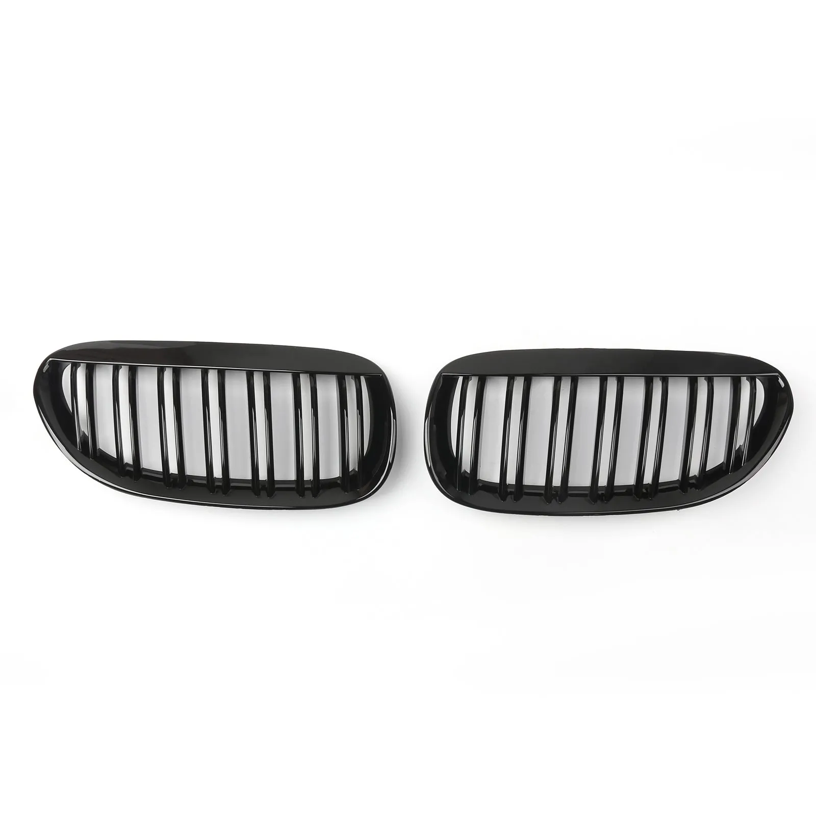 Paire de grilles de pare-choc avant pour BMW E63 E64 M6 645Ci 650i M6 2004-2010