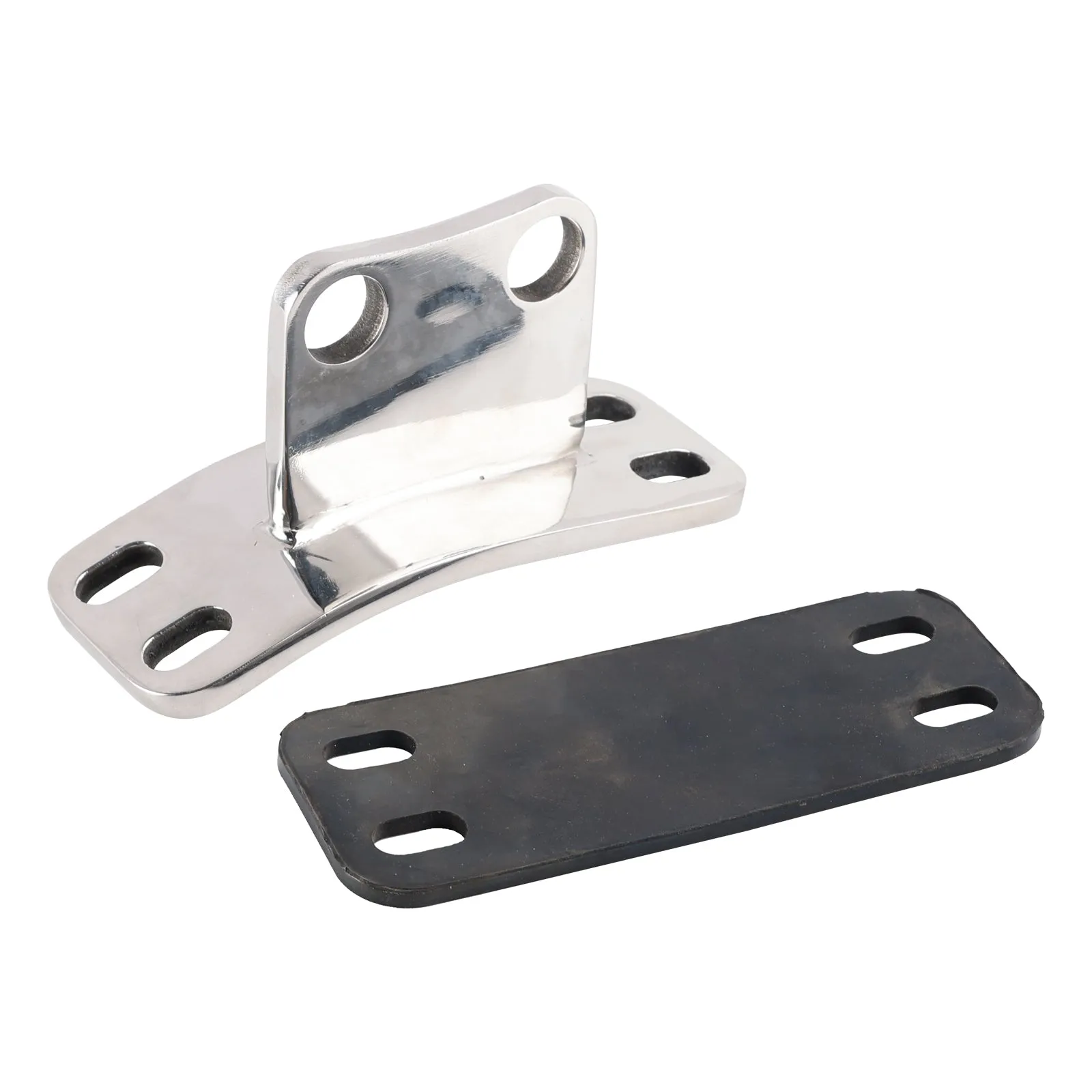 Support de cheminée d'échappement inférieur de cabine Peterbilt 359/379 en acier inoxydable 14-12998