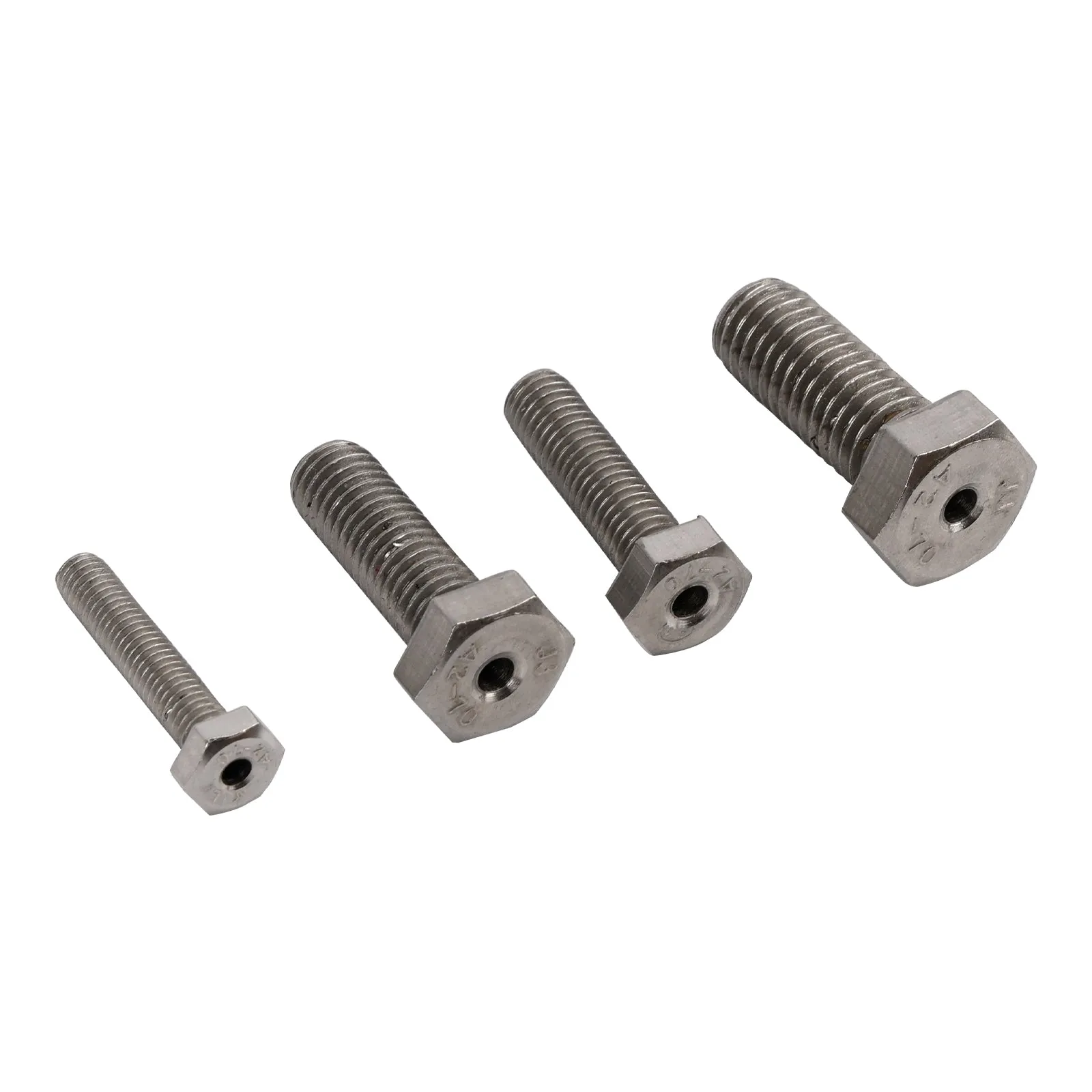 Kit de guide de perçage pour goujon cassé en acier inoxydable M6, M8, M10 et M12, 4 pièces