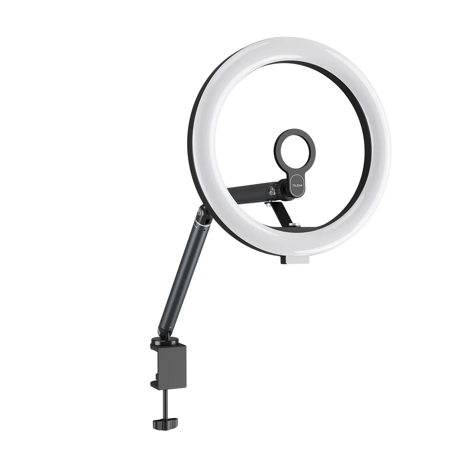 Support de diffusion vidéo mobile en direct, anneau lumineux de remplissage, éclairage de bureau de beauté