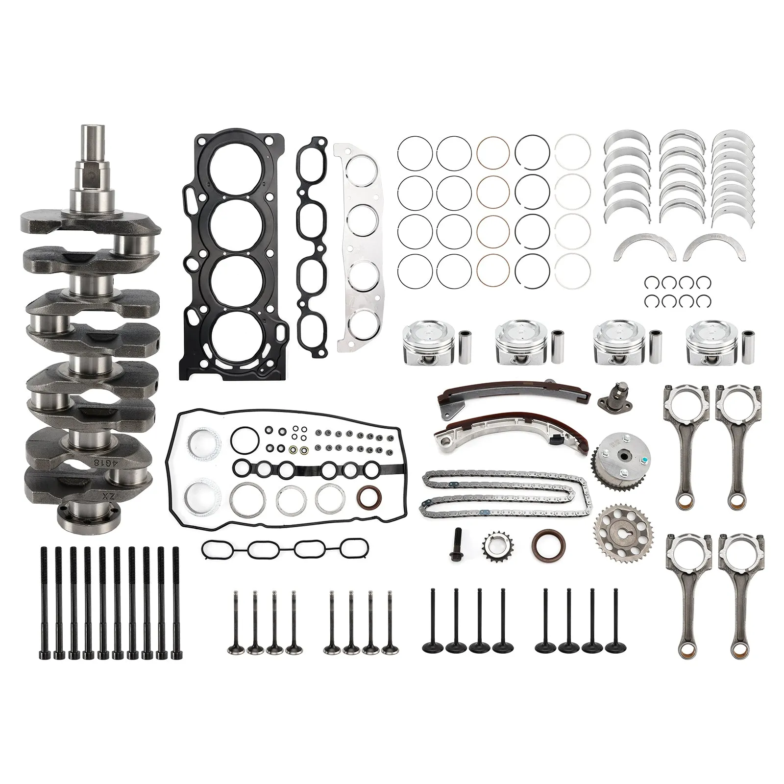 Kit de révision et de reconstruction du moteur PONTIAC VIBE 1,8 L 2003-2008 1ZZ-FE 11071-22010 13401-22020 Générique