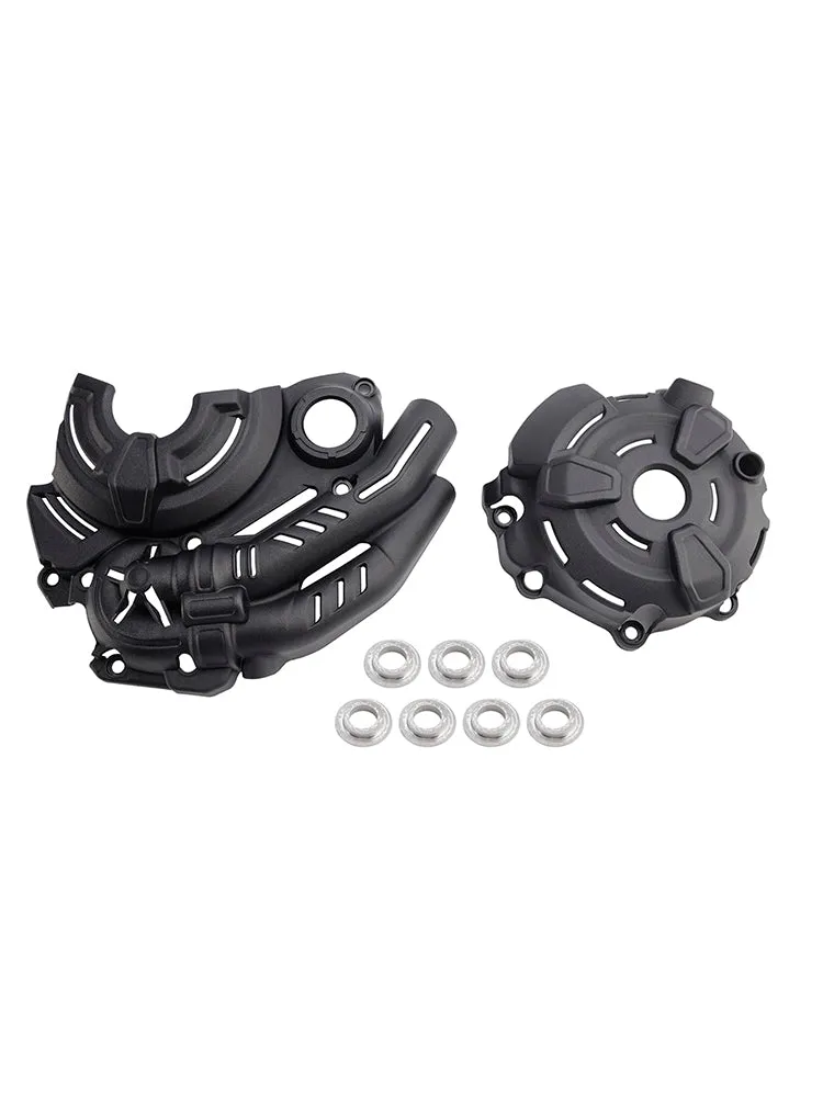 Protections moteur noires pour YAMAHA TENERE 700 2019-2024