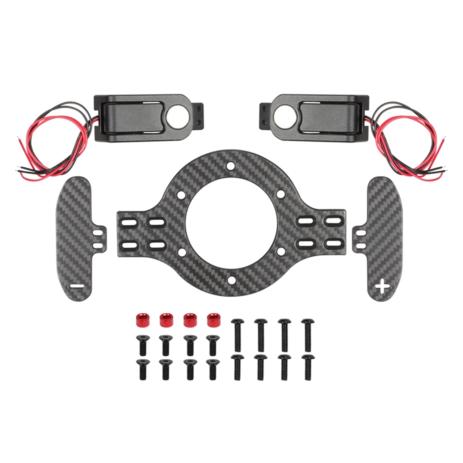 Palettes de changement de vitesse pour volant de simulation de jeu de course avec support magnétique