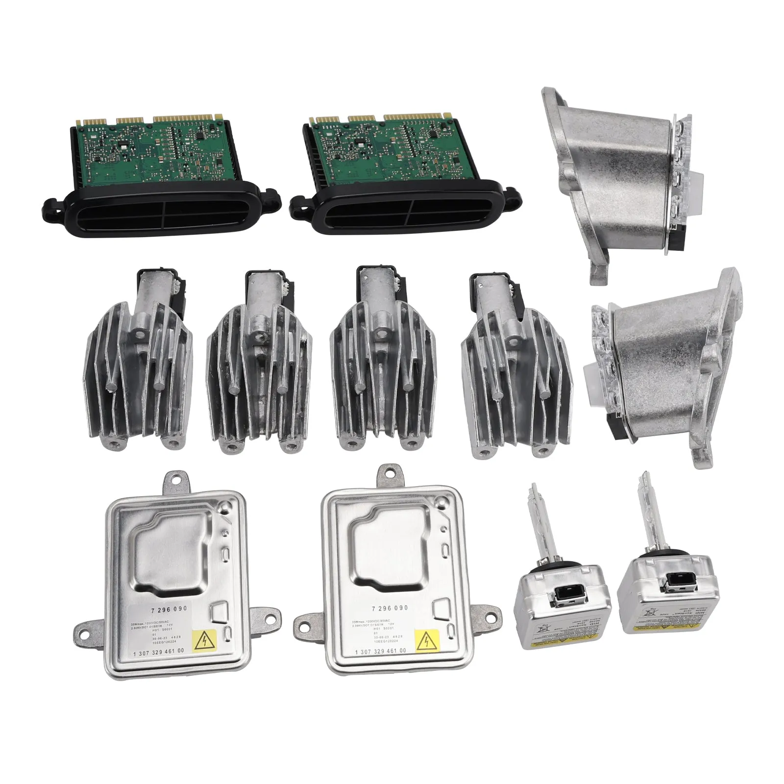 Lot de 12 modules d'alimentation gauche et droite pour phares LED AHL pour BMW Série 5 F10 F11 F07