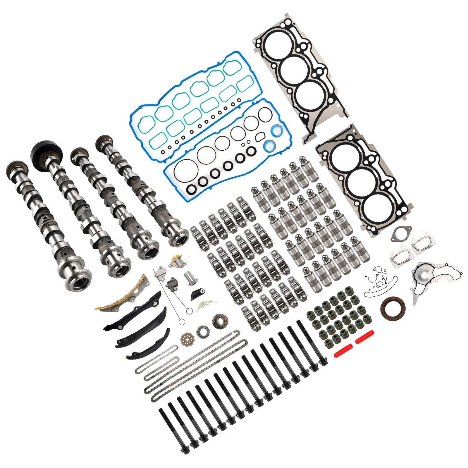 Moteur Dodge Durango 3.6L V6 2011-2015 Arbres à cames Culbuteurs Poussoirs Chaîne de distribution